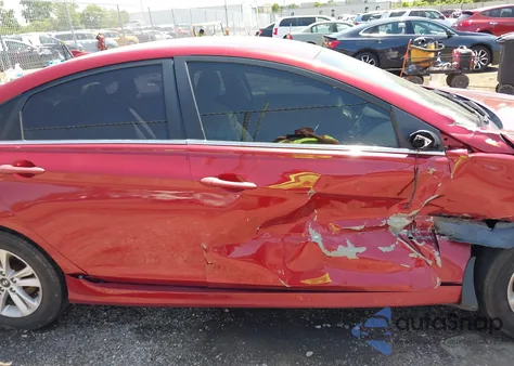 2013 Hyundai Sonata Gls из США, поврежденный, VIN 5NPEB4AC3DH774669